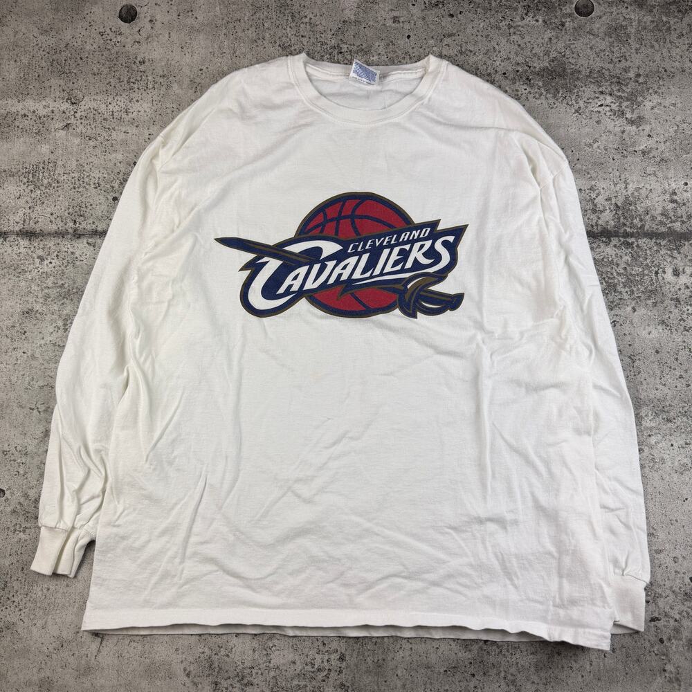 Y2K Cleveland Cavs Long Sleeve Shirt LeBron Era Size XL
